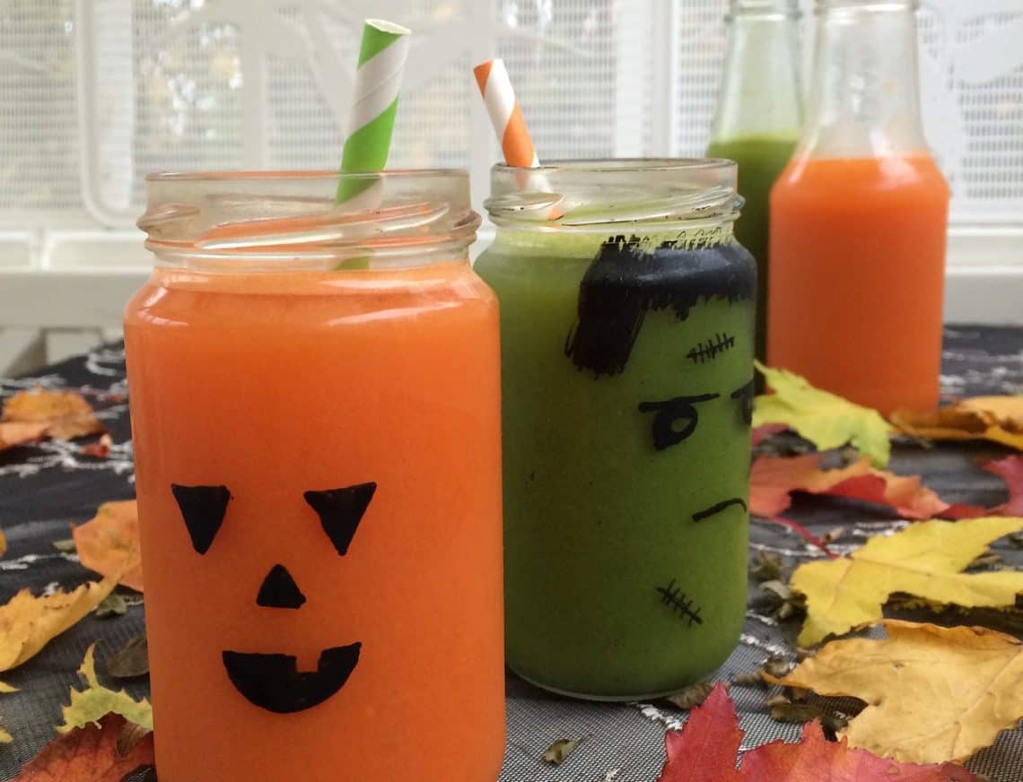 Healthy Halloween Smoothies