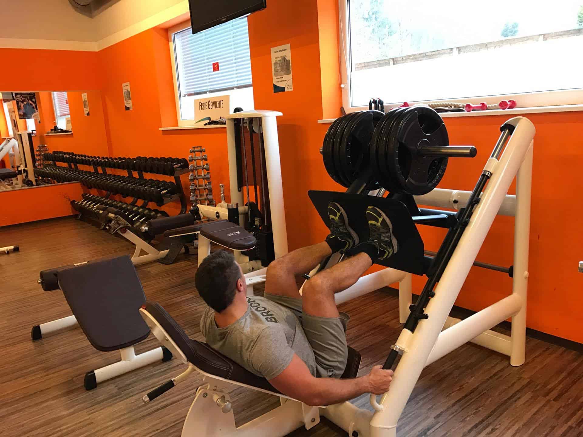 Beintraining für Männer