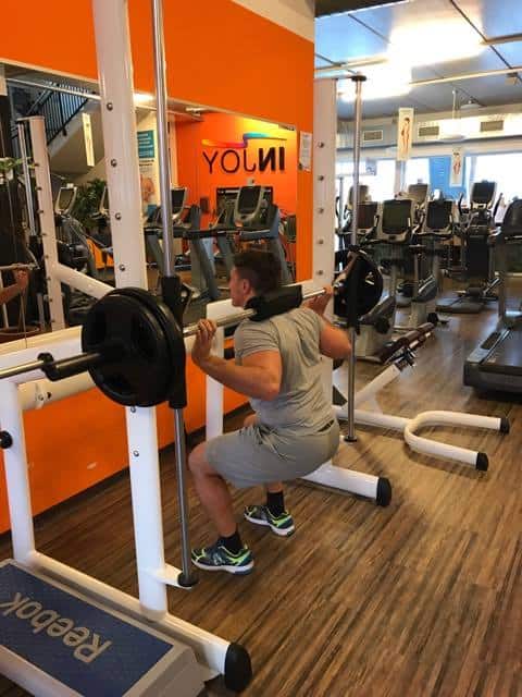 Beintraining für Männer